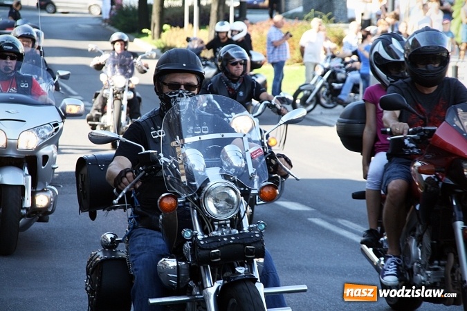 Zdjęcie w galerii na portalu naszwodzislaw.com: Parada motocykli przejechała ulicami Pszowa, Wodzisławia Śląskiego i Rydułt&oacute;w wiadomości z regionu