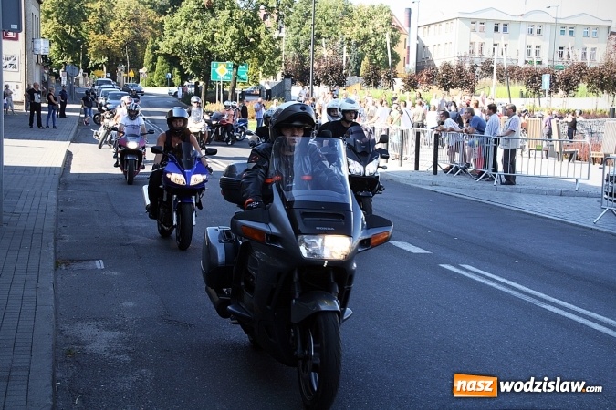 Zdjęcie w galerii na portalu naszwodzislaw.com: Parada motocykli przejechała ulicami Pszowa, Wodzisławia Śląskiego i Rydułt&oacute;w wiadomości z regionu