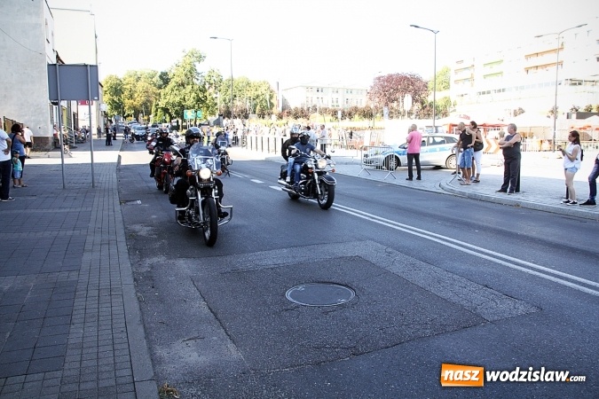 Zdjęcie w galerii na portalu naszwodzislaw.com: Parada motocykli przejechała ulicami Pszowa, Wodzisławia Śląskiego i Rydułt&oacute;w wiadomości z regionu