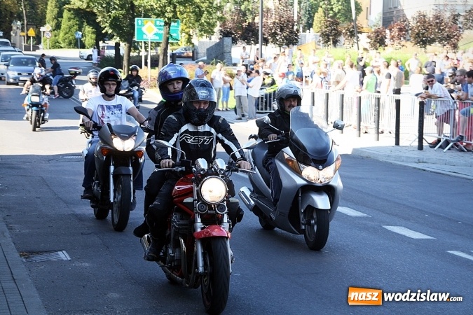 Zdjęcie w galerii na portalu naszwodzislaw.com: Parada motocykli przejechała ulicami Pszowa, Wodzisławia Śląskiego i Rydułt&oacute;w wiadomości z regionu
