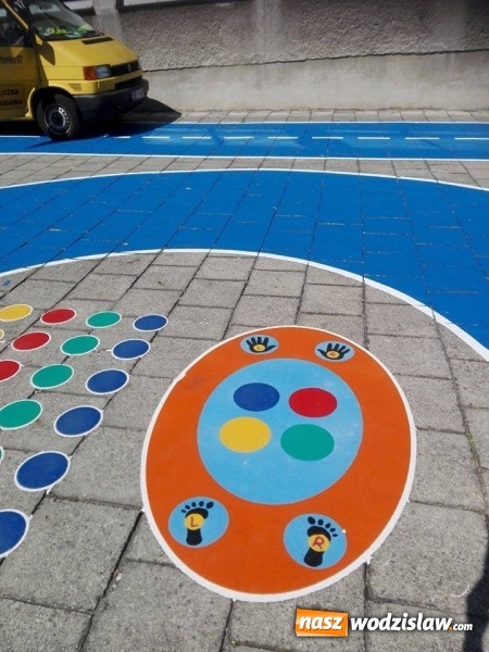 Zdjęcie w galerii na portalu naszwodzislaw.com: Miasteczko ruchu drogowego powstaje w Wodzisławiu Śląskim wiadomości z regionu