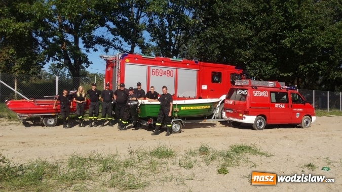 Zdjęcie w galerii na portalu naszwodzislaw.com: Jak uratować tonącego? Wspólne ćwiczenia WOPR-u oraz strażaków wiadomości z regionu
