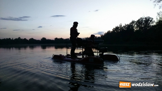 Zdjęcie w galerii na portalu naszwodzislaw.com: Nieboczowy: Łabędź zaplątał się w żyłkę wędkarską. Na pomoc ruszyli strażacy  wiadomości z regionu