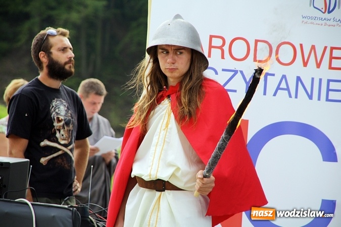 Zdjęcie w galerii na portalu naszwodzislaw.com: Czytali Quo vadis w Rodzinnym Parku Rozrywki wiadomości z regionu