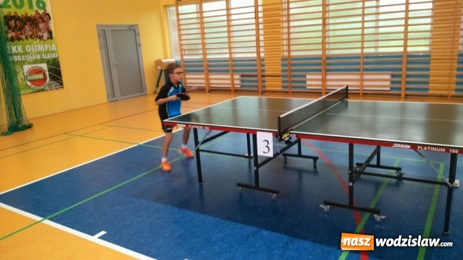 Zdjęcie w galerii na portalu naszwodzislaw.com: Rozegrali I turniej w ramach XXVI Grand Prix Wodzisławia Śląskiego w tenisie stołowym wiadomości z regionu