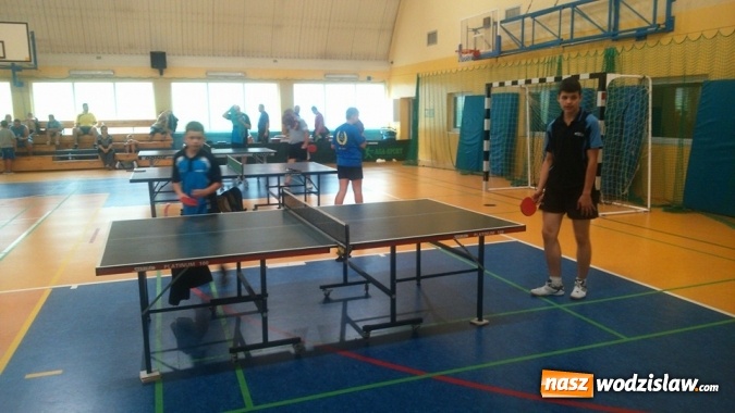 Zdjęcie w galerii na portalu naszwodzislaw.com: Rozegrali I turniej w ramach XXVI Grand Prix Wodzisławia Śląskiego w tenisie stołowym wiadomości z regionu