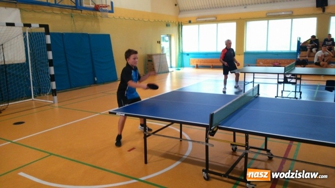 Zdjęcie w galerii na portalu naszwodzislaw.com: Rozegrali I turniej w ramach XXVI Grand Prix Wodzisławia Śląskiego w tenisie stołowym wiadomości z regionu