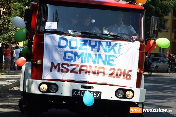 Zdjęcie w galerii na portalu naszwodzislaw.com: Przez Wodzisław do Mszany, czyli mszańscy rolnicy dziękują za tegoroczne żniwa  wiadomości z regionu