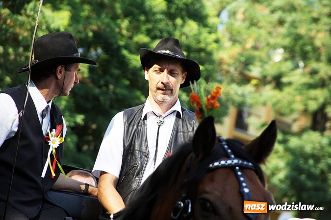 Zdjęcie w galerii na portalu naszwodzislaw.com: Przez Wodzisław do Mszany, czyli mszańscy rolnicy dziękują za tegoroczne żniwa  wiadomości z regionu