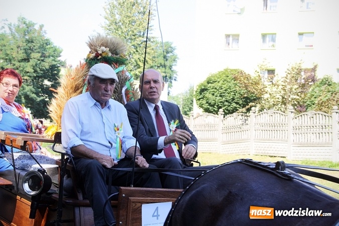 Zdjęcie w galerii na portalu naszwodzislaw.com: Przez Wodzisław do Mszany, czyli mszańscy rolnicy dziękują za tegoroczne żniwa  wiadomości z regionu