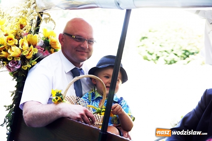 Zdjęcie w galerii na portalu naszwodzislaw.com: Przez Wodzisław do Mszany, czyli mszańscy rolnicy dziękują za tegoroczne żniwa  wiadomości z regionu