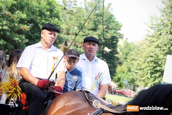 Zdjęcie w galerii na portalu naszwodzislaw.com: Przez Wodzisław do Mszany, czyli mszańscy rolnicy dziękują za tegoroczne żniwa  wiadomości z regionu