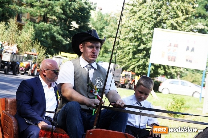 Zdjęcie w galerii na portalu naszwodzislaw.com: Przez Wodzisław do Mszany, czyli mszańscy rolnicy dziękują za tegoroczne żniwa  wiadomości z regionu