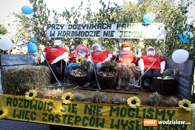 Zdjęcie w galerii na portalu naszwodzislaw.com: Przez Wodzisław do Mszany, czyli mszańscy rolnicy dziękują za tegoroczne żniwa  wiadomości z regionu