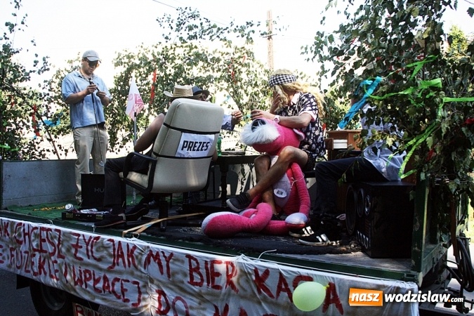Zdjęcie w galerii na portalu naszwodzislaw.com: Przez Wodzisław do Mszany, czyli mszańscy rolnicy dziękują za tegoroczne żniwa  wiadomości z regionu