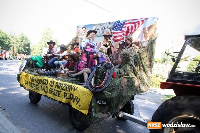 Zdjęcie w galerii na portalu naszwodzislaw.com: Przez Wodzisław do Mszany, czyli mszańscy rolnicy dziękują za tegoroczne żniwa  wiadomości z regionu