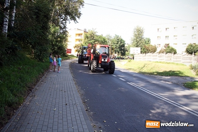 Zdjęcie w galerii na portalu naszwodzislaw.com: Przez Wodzisław do Mszany, czyli mszańscy rolnicy dziękują za tegoroczne żniwa  wiadomości z regionu