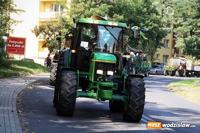 Zdjęcie w galerii na portalu naszwodzislaw.com: Przez Wodzisław do Mszany, czyli mszańscy rolnicy dziękują za tegoroczne żniwa  wiadomości z regionu