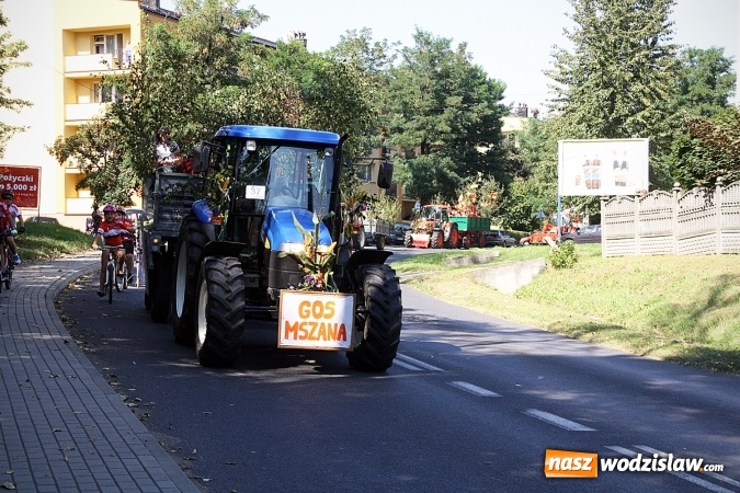 Zdjęcie w galerii na portalu naszwodzislaw.com: Przez Wodzisław do Mszany, czyli mszańscy rolnicy dziękują za tegoroczne żniwa  wiadomości z regionu