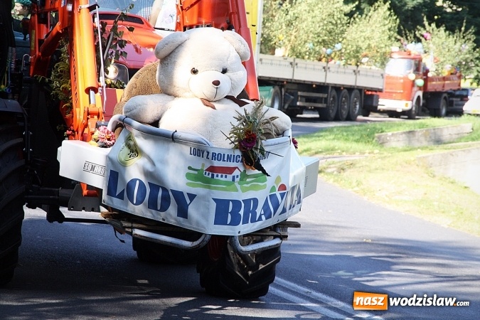 Zdjęcie w galerii na portalu naszwodzislaw.com: Przez Wodzisław do Mszany, czyli mszańscy rolnicy dziękują za tegoroczne żniwa  wiadomości z regionu