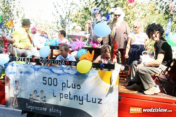 Zdjęcie w galerii na portalu naszwodzislaw.com: Przez Wodzisław do Mszany, czyli mszańscy rolnicy dziękują za tegoroczne żniwa  wiadomości z regionu