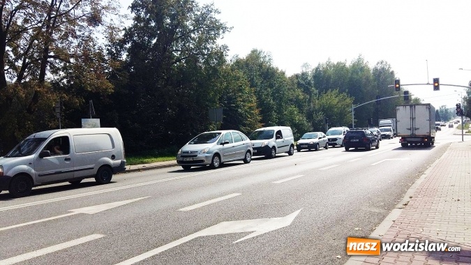 Zdjęcie w galerii na portalu naszwodzislaw.com: Uwaga kierowcy! Utrudnienia na Rybnickiej  wiadomości z regionu