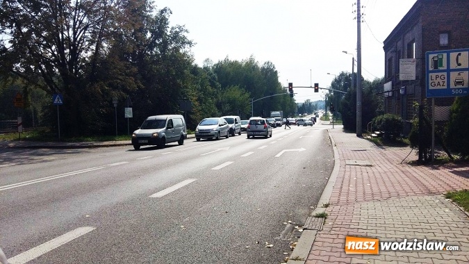 Zdjęcie w galerii na portalu naszwodzislaw.com: Uwaga kierowcy! Utrudnienia na Rybnickiej  wiadomości z regionu