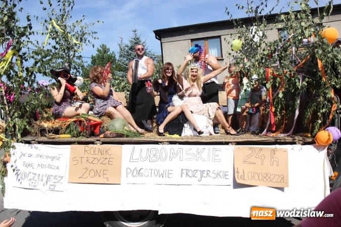 Zdjęcie w galerii na portalu naszwodzislaw.com:  Dożynki 2016. Tak się bawi Lubomia! wiadomości z regionu