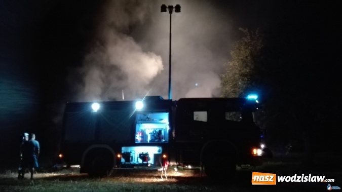 Zdjęcie w galerii na portalu naszwodzislaw.com: Pożar w Turzy Śląskiej. Spłonęła stodoła wiadomości z regionu