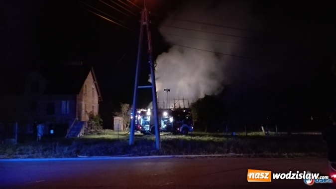 Zdjęcie w galerii na portalu naszwodzislaw.com: Pożar w Turzy Śląskiej. Spłonęła stodoła wiadomości z regionu
