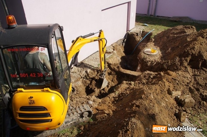 Zdjęcie w galerii na portalu naszwodzislaw.com: Sauny na Mancie - rozpoczęły się prace wiadomości z regionu