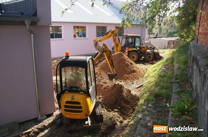 Zdjęcie w galerii na portalu naszwodzislaw.com: Sauny na Mancie - rozpoczęły się prace wiadomości z regionu