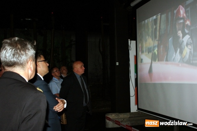 Zdjęcie w galerii na portalu naszwodzislaw.com: Uroczyste otwarcie Centrum Edukacji Przeciwpożarowej w Chorzowie wiadomości z regionu