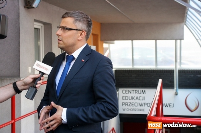 Zdjęcie w galerii na portalu naszwodzislaw.com: Uroczyste otwarcie Centrum Edukacji Przeciwpożarowej w Chorzowie wiadomości z regionu