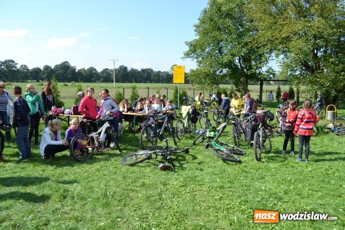 Zdjęcie w galerii na portalu naszwodzislaw.com: Wyścigi kolarskie młodzieży szkolnej z gminy Godów  wiadomości z regionu