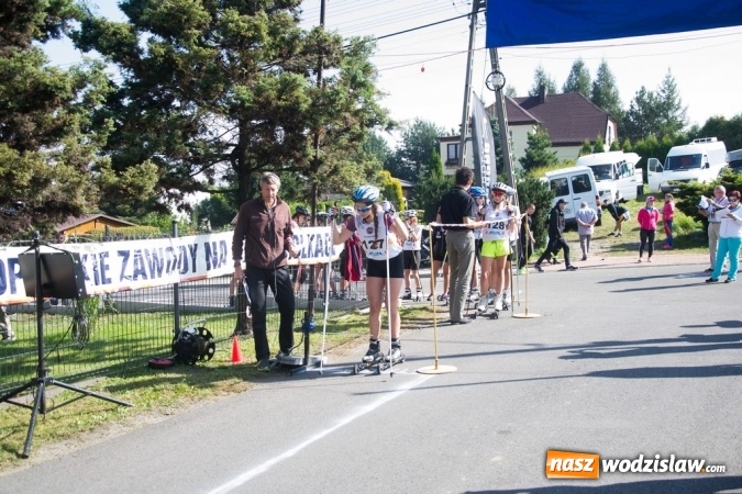 Zdjęcie w galerii na portalu naszwodzislaw.com: Marklowice: Puchar Śląska i Puchar Polski 2016 w biegach na nartorolkach  wiadomości z regionu