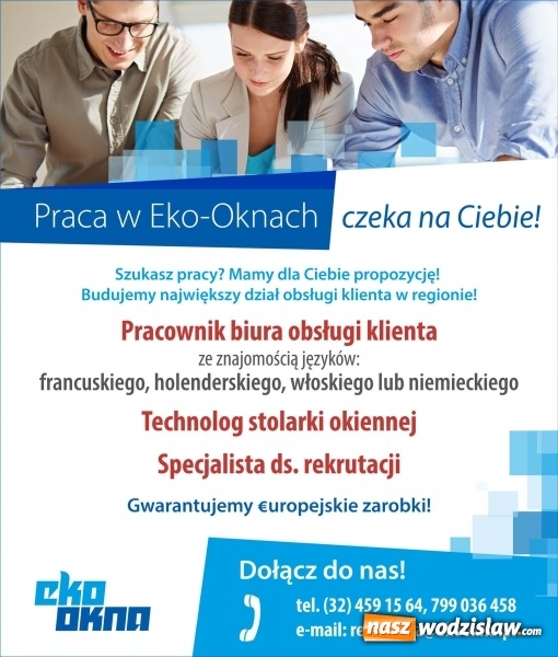 Zdjęcie w galerii na portalu naszwodzislaw.com: Szukasz pracy? A może chcesz zmienić obecną na lepiej płatną? Koniecznie zajrzyj tutaj wiadomości z regionu