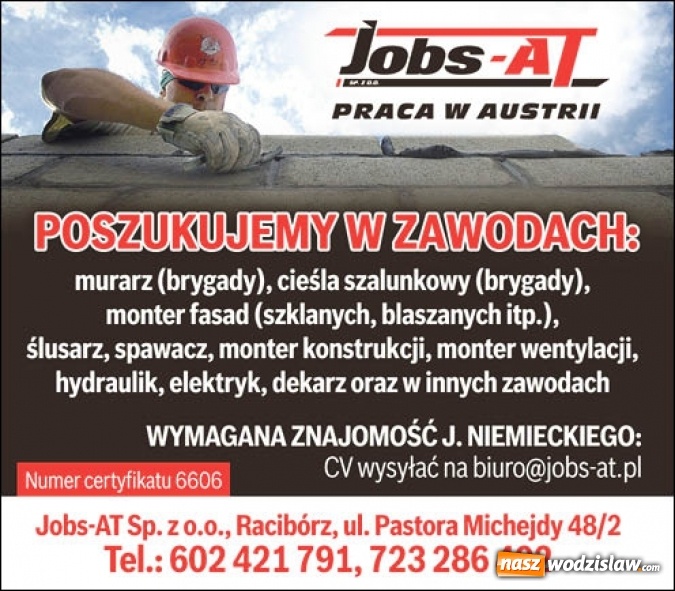 Zdjęcie w galerii na portalu naszwodzislaw.com: Szukasz pracy? A może chcesz zmienić obecną na lepiej płatną? Koniecznie zajrzyj tutaj wiadomości z regionu