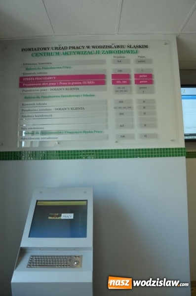 Zdjęcie w galerii na portalu naszwodzislaw.com: W wodzisławskim urzędzie pracy powstała strefa pracodawców wiadomości z regionu