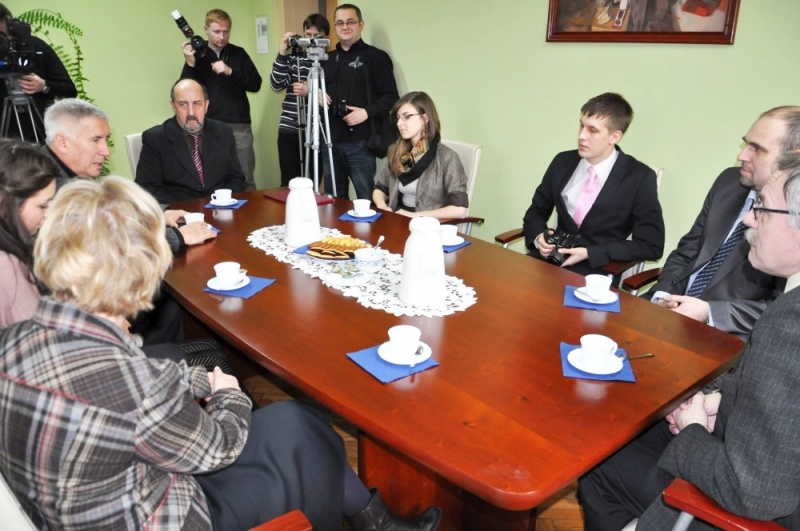 Zdjęcie w galerii na portalu naszwodzislaw.com: Szkoła z Rydułtów partnerem PWSZ wiadomości z regionu