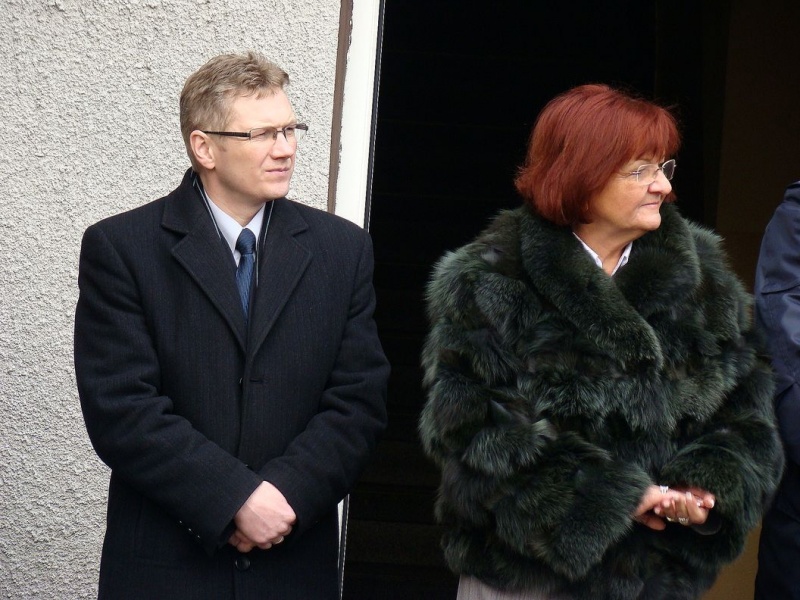 Zdjęcie w galerii na portalu naszwodzislaw.com: Burmistrz Newy 10 metrów nad ziemią wiadomości z regionu