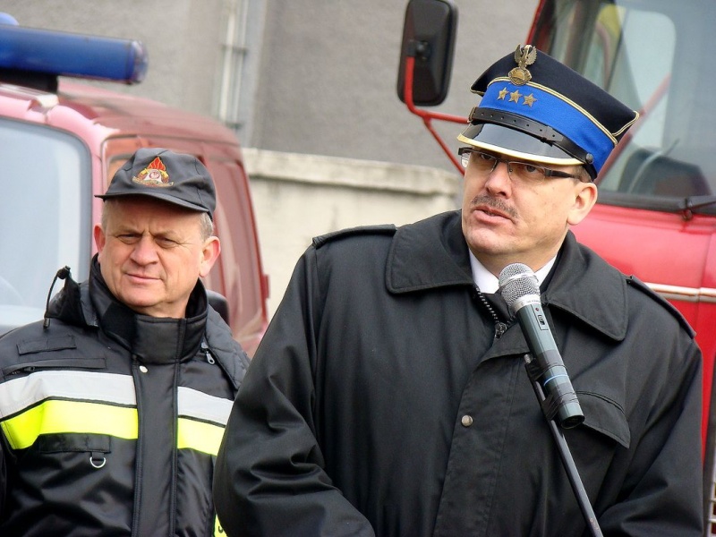 Zdjęcie w galerii na portalu naszwodzislaw.com: Burmistrz Newy 10 metrów nad ziemią wiadomości z regionu