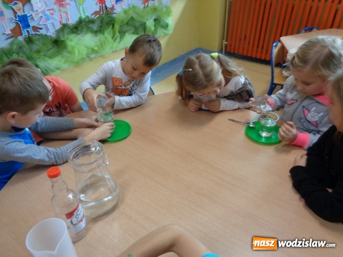 Zdjęcie w galerii na portalu naszwodzislaw.com: Erupcja wulkanu w przedszkolnym laboratorium  wiadomości z regionu