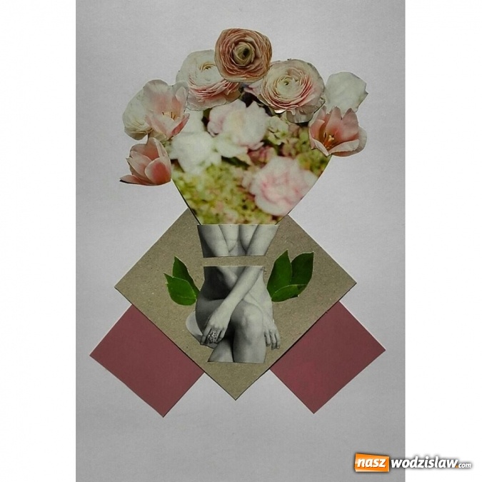 Zdjęcie w galerii na portalu naszwodzislaw.com: Wystawa kolaży w wodzisławskiej bibliotece wiadomości z regionu