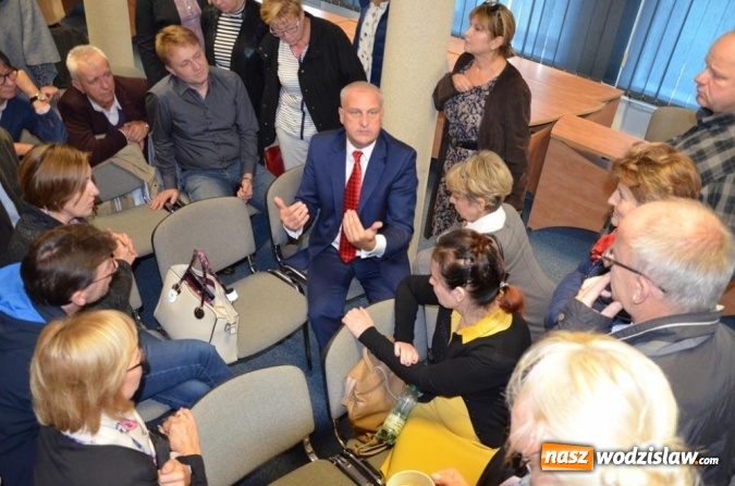 Zdjęcie w galerii na portalu naszwodzislaw.com: Spotkanie z Jerzym Szafranowiczem – dyrektorem śląskiego oddziału wojewódzkiego NFZ  wiadomości z regionu