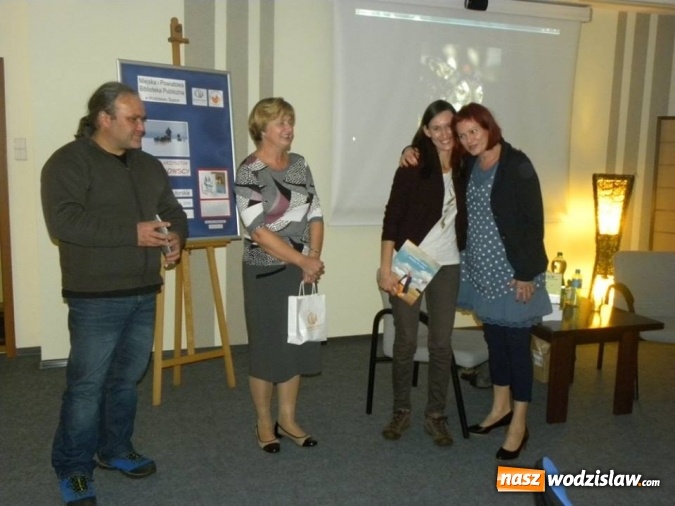 Zdjęcie w galerii na portalu naszwodzislaw.com: Psim zaprzęgiem przez życie. Daria i Krzysztof Nowakowscy w wodzisławskiej bibliotece wiadomości z regionu