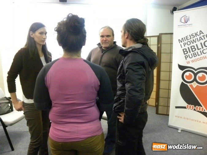 Zdjęcie w galerii na portalu naszwodzislaw.com: Psim zaprzęgiem przez życie. Daria i Krzysztof Nowakowscy w wodzisławskiej bibliotece wiadomości z regionu