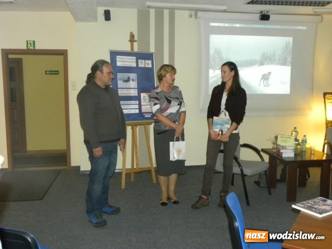 Zdjęcie w galerii na portalu naszwodzislaw.com: Psim zaprzęgiem przez życie. Daria i Krzysztof Nowakowscy w wodzisławskiej bibliotece wiadomości z regionu