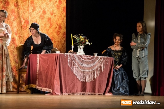 Zdjęcie w galerii na portalu naszwodzislaw.com: Spektakl oparty na wybitnej komedii Moliera na deskach Miejskiego Ośrodka Kultury w Radlinie wiadomości z regionu