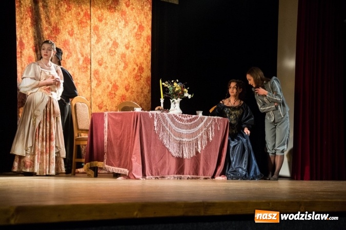 Zdjęcie w galerii na portalu naszwodzislaw.com: Spektakl oparty na wybitnej komedii Moliera na deskach Miejskiego Ośrodka Kultury w Radlinie wiadomości z regionu
